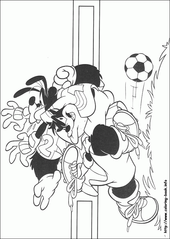 Goofy kolorowanki